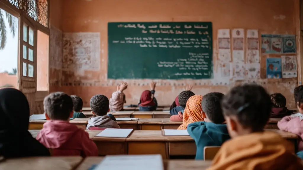 Classroom with no equipments