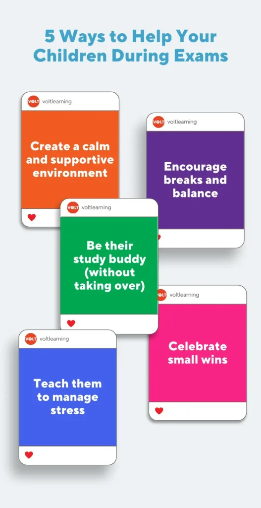 5 Ways to Help Your Children During Exams